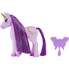 MGA Entertainment MGA's Dream Bella Piccolo Unicorno Viola - Lavender - Accessorio per Bambola Magica con Spazzola a Farfalla - Spazzola la criniera e la Coda - per Bambole da 14 cm - da Collezione - età: 3+