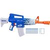 Nerf Fortnite, blaster Blue Shock, caricatore da 10 dardi, 10 dardi Nerf Elite, include codice bonus per sbloccare la copertura Beat nel gioco, blaster a dardi motorizzato