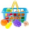 Casdon Cesto per Giocattoli Assortiti con Frutta e Verdura per Bambini dai 2 Anni in su | Perfetto per Giocare a Negozi, 63301