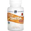 Nordic Naturals, Daily Omega Kids, 340 mg di Omega-3, per Bambini, con EPA e DHA, 30 Capsule molli, Testato in Laboratorio, Vegetariano, Senza Soia, Senza Glutine, Non OGM