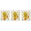 Roccobimbo Excelsa Set 3 Bicchieri Looney Tunes Titti Cl 25