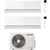 Samsung CONDIZIONATORE SAMSUNG DUAL SPLIT WINDFREE PREMIÈRE 7000+12000 BTU ESSENTIAL WHITE WIFI INVERTER AJ080TXJ4KG/EU A++