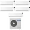 Samsung CONDIZIONATORE SAMSUNG PENTA SPLIT WINDFREE PREMIÈRE 9000+9000+9000+9000+12000 BTU WHITE WIFI INVERTER AJ100TXJ5KG/EU A++