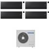 Samsung CONDIZIONATORE SAMSUNG QUADRI SPLIT WINDFREE PREMIÈRE 7000+7000+7000+9000 BTU SOAPSTONE WIFI INVERTER AJ100TXJ5KG/EU A++