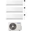 Samsung CONDIZIONATORE SAMSUNG TRIAL SPLIT WINDFREE PREMIÈRE PLUS 9000+9000+9000 BTU ESSENTIAL WHITE WIFI INVERTER AJ080TXJ4KG/EU A++