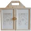 Generico Teatrino in Legno fatto a Mano. Kamishibai. Gioco portatile per Bambini con Teat