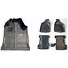 AUTOKIT Tappetini per Panda 4x4 Tappeti in Gomma + Pavimento Pianale Moquette Specifico