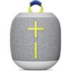 Ultimate Ears Wonderboom 4 Altoparlante Bluetooth portatile impermeabile con bassi grandi e suono a 360 gradi, altoparlante galleggiante antipolvere con portata di 40 m, bianco