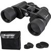 Celestron 71238 EclipSmart 10x42 Binocolo solare Porro - ISO 12312-2, impugnatura in gomma, ottica con rivestimento multiplo, vetro BK7, laccetto da collo e custodia morbida per il trasporto, nero