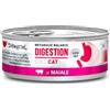 Disugual cat metabolic balance digestion low fat maiale 85gr