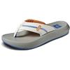 REEF Swellsole Cruiser Uomo, Blu/Bianco/Arancione, 45 EU
