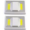 bricoleva.it bricolevante.it Lampada da Parete a LED 250 Lumen Senza Spina - Faretto Led da Interno con Interruttore - Batterie AAA - Illuminazione Ambientale - Abat Jour da Muro - Set 2 Lampade Led