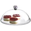 Pasabahce Piatto da portata dolci e torta completo di campana patisserie diametro 32 Cm