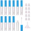 CAIYA 1ml Mini Lip Gloss Tubes Stick per Rossetto Contenitore per Lucidalabbra Fai da te Bottiglie Vuote Tubi Vuoti, 10 Pezzi Flacone Ricaricabile Per Lucidalabbra per Cosmetici da Donna Viaggio(blu)