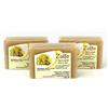 LYNPHA VITALE Sapone allo Zolfo - Sapone Viso per Pelli Grasse o Miste - Saponetta allo zolfo 100% Naturale e Vegetale - Made in Italy - Confezione da 3