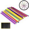 KARELLS Copri Raggi 72 Pezzi Spoke Skins Motocross, Pelli per Copriruota e Protezione di Biciclette