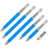 Qrity 6 Pezzi PH2 Set di Punte per Cacciaviti a Croce Magnetiche, Cacciavite a Croce, Punta per Trapano Elettrico, 25mm 50mm 65mm 70mm 90mm 127mm