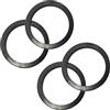 Qrity 4 Pezzi Rondelle, Distanziatore Rondella, Guarnizioni per Tubi di Troppopieno, per Qrity Tubi di Troppopieno (ASIN B07CXL7HDN, B09YHLCSVS), OD 38mm, ID 30mm