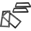 Qrity 4 Pezzi Rondelle in Gomma, Distanziatore Rondella, Guarnizioni per Tubi di Troppopieno, per Qrity Tubi di Troppopieno (ASIN B0791XNZQX, B09YHKL23P), 73x37x6mm