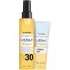 LIERAC (LABORATOIRE NATIVE IT) Lierac Sunissime Olio Setoso Solare SPF30 + Gel Doposole Rinfrescante - Protezione solare alta 150 ml + Doposole corpo idratante 75 ml