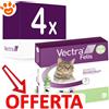 Ceva Cat Vectra Felis (0,6-10kg) - Offerta [PREZZO A CONFEZIONE] Quantità minima 4, Confezione da 3 Pipette