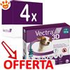 Ceva Vectra 3D Dog Verde (4-10kg) - Offerta [PREZZO A CONFEZIONE] Quantità minima 4, Confezione da 3 Pipette
