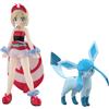 Bandai NUOVO Bandai Pokemon Scala World Jade Region Irida & Glaceon Figura in scala ...