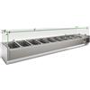 Klimaitalia Vetrina per Ingredienti Pizza RWX2000 - Capacità N° 9 GN1/3 Vaschette