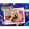 RAVENSBURGER, CREART RAVENSBURGER CREART PER BAMBINI, KIT PER DIPINGERE CON I NUMERI, 9+, SERIE E, SULLA COPERTA