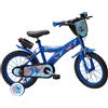 Disney, Disney Stitch Bicicletta di stitch da 14 pollici con movimento centrale in nylon - con scudo anteriore e borraccia