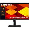 Samsung Monitor 24" Full HD LCD Nero con supporto regolabile