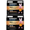 Duracell 24X Duracell (AAA e AA) Optimum (1 Blister Da 12 Batterie AAA e 1 Blister da 12 Batterie AA) 24 Pile (MX2400/MINI STILO/MICRO e MX1500/STILO/MIGNON)
