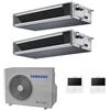 Samsung CONDIZIONATORE DUAL SPLIT SAMSUNG CANALIZZABILE BASSA/MEDIA PREVALENZA R32 AJ050 A+++
