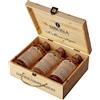 Sibona Grappa di Barbera + Grappa di Arneis + Grappa di Moscato - Sibona (0.5l - cassetta di legno) - 0.5L