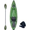 Tahe - Bic Sport Canoa Rigida Bilbao Fishing Pack + Pagaia Fishing + Schienalino Standard 112991 TAHE / Bic Sport