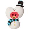 Aurora Linea Friends BT21 Aurora 61491 Peluche Mascotte 15 cm TATA Winter
