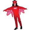 Ciao- Gufetta Owlette costume travestimento bambina originale PJ Masks Superpigiamini (Taglia 3-4 anni) con maschera