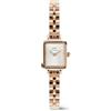 Daniel Wellington Quadro Orologi 15.4X18.2 316L Stainless Steel With Pvd Plated Rose Gold Rose Gold