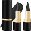 JAONLD Matita Occhi,2 Pezzi Matte Quick-Dry Eyeliner Matita Stick Asciugatura Rapida,Eyeliner Waterproof Penna Cosmetico Duratura per a Tutti I Look di Trucco(Nero)