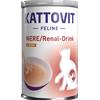 Kattovit Renal Drink Cibo Umido per Gatti - Con Pollo - 12x135 ml