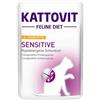Kattovit Sensitive Cibo Umido per Gatti - Pollo e Tacchino - 24x85 gr