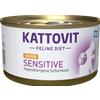 Kattovit Sensitive Cibo Umido per Gatti - Tacchino - 12x85 gr