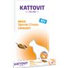 Kattovit Special Cream Urinary per Gatti - Gusto Pollo - 6x15 gr