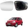 TUTTO PER QUATTRO Vetro Specchietto Retrovisore Per Skoda Citigo (2012-), Seat Mii (2012-), Volkswagen Up! (Vw120) 2012-2016, Termico, TUTTO PER QUATTRO (Sinistra)