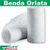 Cura Farma BENDA DI GARZA IDROFILA CURAMED IN PURO COTONE NON ELASTICA CON BORDI ORLATI ANTISFILACCIAMENTO 10X500 CM