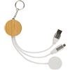 Set cavi per la ricarica TPE e base in Bamboo Mei personalizzate o neutre