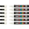 Faber-Castell POSCA - Pennarello acrilico PC-5M bianco, confezione da 6