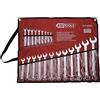 KS Tools 517.0043 Serie di chiavi combinate,inclinate,21pz.6-32mm
