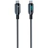 FORCELL CAVO DATI E RICARICA USB-C TO USB-C C274 1.2M POWER DELIVERY 60W LCD PER SMARTPHONE LAPTOP
