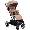 Chicco Dolomiti Passeggino Compatto 0-22 kg per Città e Off Road, Ruote Grandi in Gomma con Ammortizzatori, Schienale Reclinabile , Coprigambe e Parapioggia inclusi - Dune